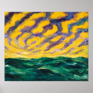 Autumn Sea   Emil Nolde   Poster