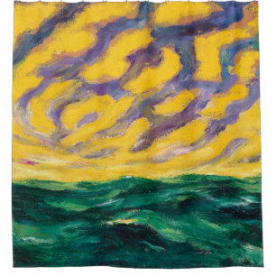 Autumn Sea Emil Nolde Shower Curtain