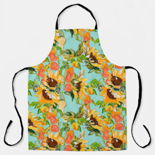 Autumn seamless pattern apron