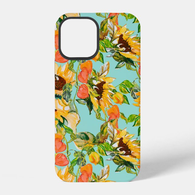 Autumn seamless pattern iPhone case (Back)