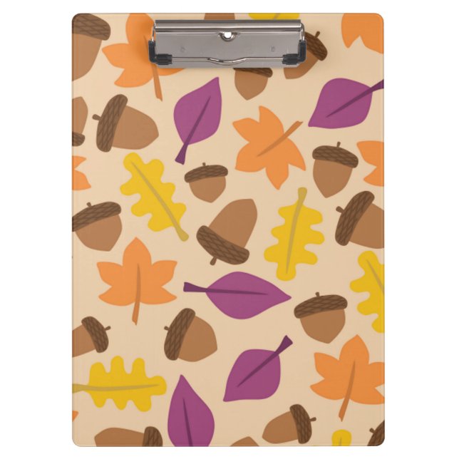 AUTUMN SEASON PATTERN CLIPBOARD (Front)