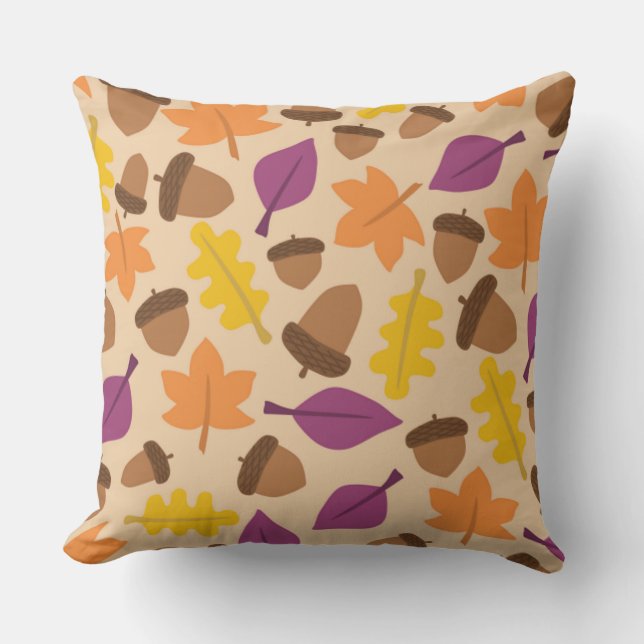 AUTUMN SEASON PATTERN CUSHION (Front)