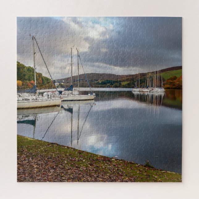 Autumn Serenity a Jigsaw Exploration Jigsaw Puzzle (Vertical)