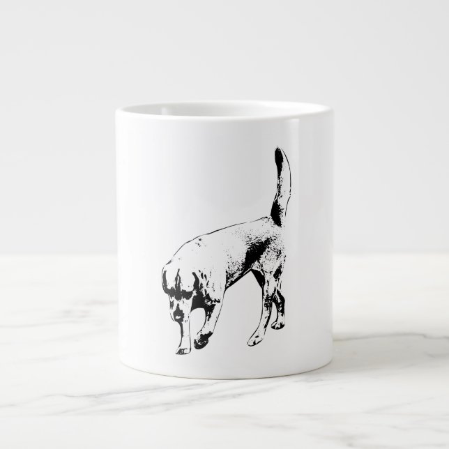 Autumn Shadows Companion Large Coffee Mug (Front)