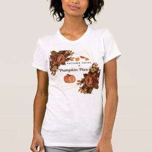 Autumn Skies & Pumpkin Pies Fall Tshirt