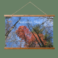 Autumn Sky Colourful Fall Trees Photographic