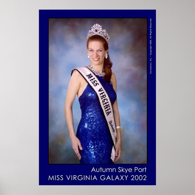 Autumn Skye Port - Miss Virginia Galaxy Poster (Front)