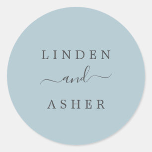Autumn   Slate Wedding Envelope Seals