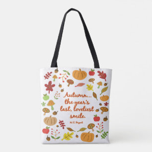 Autumn Smile Tote Bag