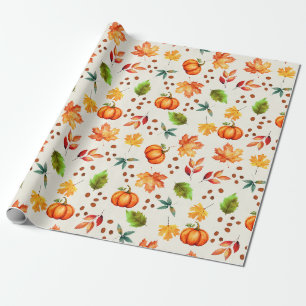 Autumn Spice Wrapping Paper
