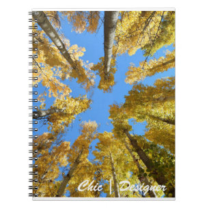 Autumn Spiral Photo Notebook