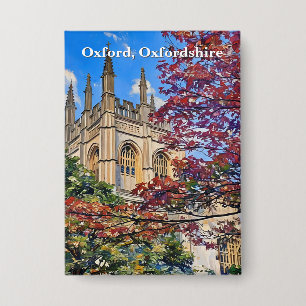 Autumn Spires – Oxford Cathedral in Fall