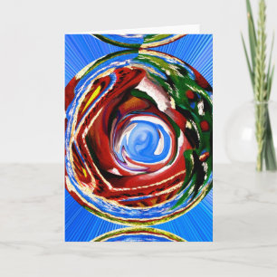 Autumn Spirit art Holiday Card