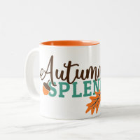Autumn Splendour Acorn and Oak Leaf