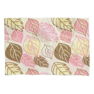 Autumn Splendour: Leaf Seamless Pattern Pillowcase