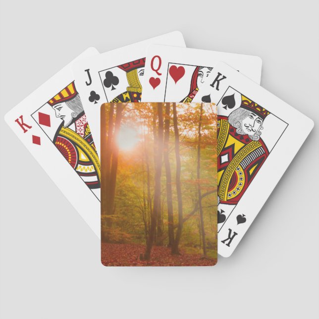 Autumn Splendour Playing Cards (Back)