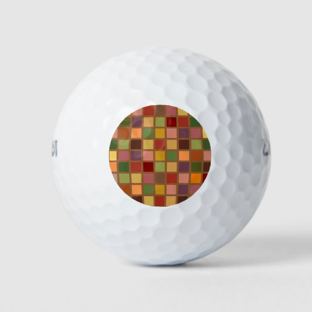 Autumn Squared Golf Balls (Front)