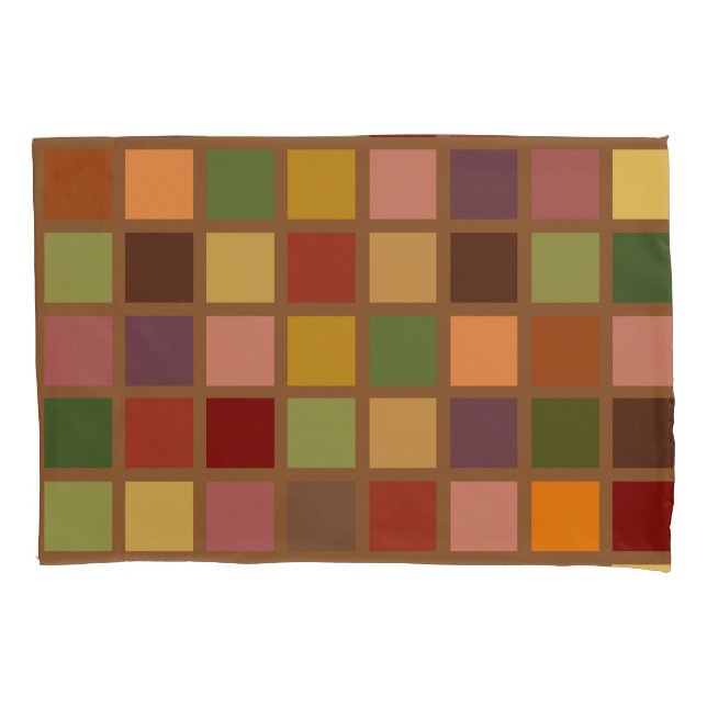 Autumn Squared Pillowcase (Front)