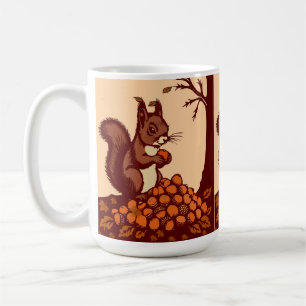 🐿️ Autumn Squirrel Classic Coffee Mug