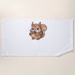 autumn squirrel Classic T-Shirt Beach Towel