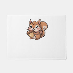 autumn squirrel Classic T-Shirt Doormat