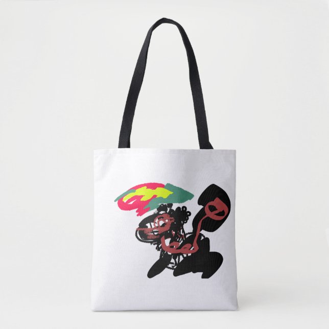 Autumn squirrel Joy  Tote Bag (Front)