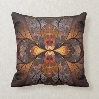 Autumn Stained Glass Cushion