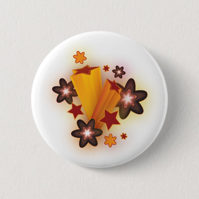 Autumn Star Button (Front)