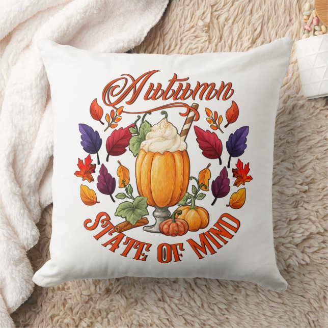 Autumn State Of Mind Cushion (Blanket)