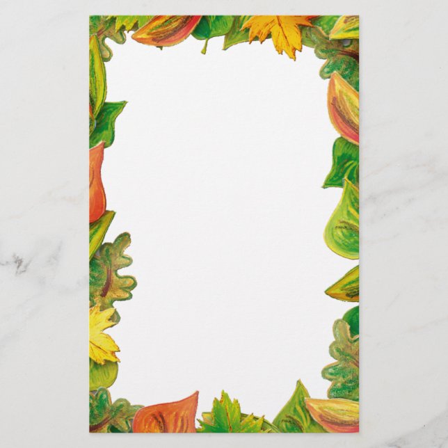 Autumn - Stationery (Front)