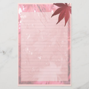 Autumn Stationery