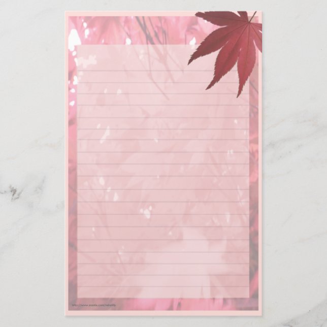 Autumn Stationery (Front)