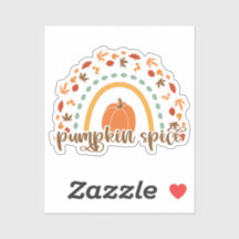 Autumn Sticker Pumpkin Spice