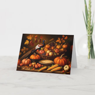 Autumn Still Life Card