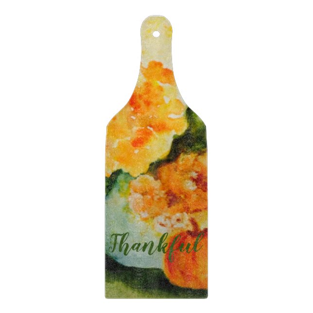 Autumn Still Life Cutting Board (Front)