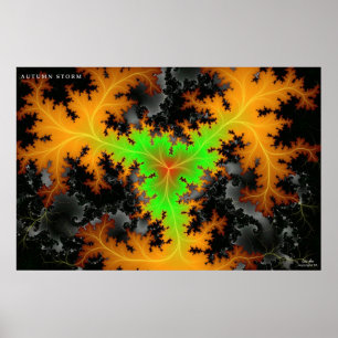 Autumn Storm Poster