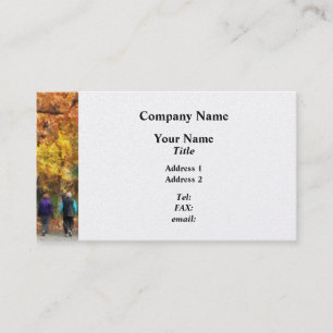 Autumn Stroll Business Card