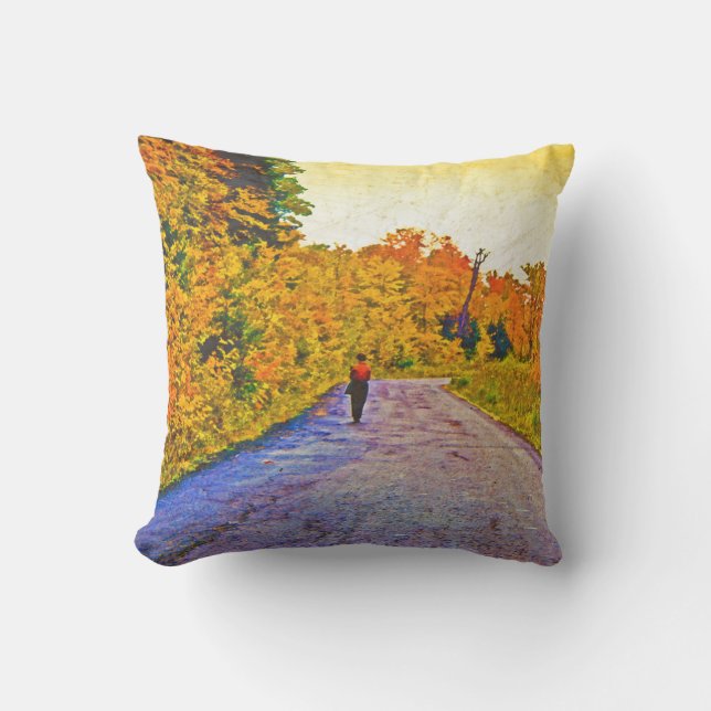 Autumn Stroll Cushion (Front)