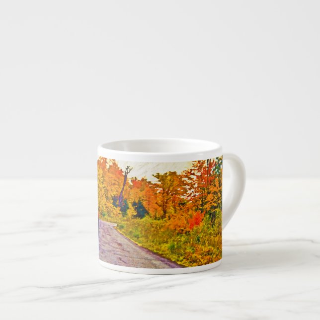 Autumn Stroll Espresso Cup (Front Right)