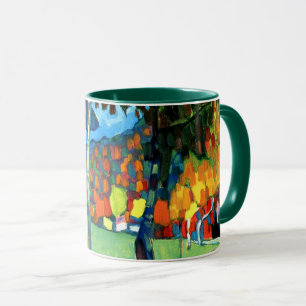 Autumn Study in Oberau by Kandinsky Mug