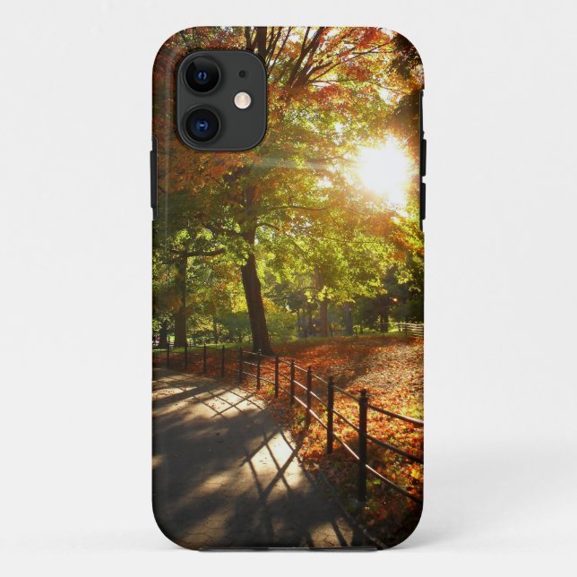 Autumn Sun in Central Park - New York City Case-Mate iPhone Case (Back)