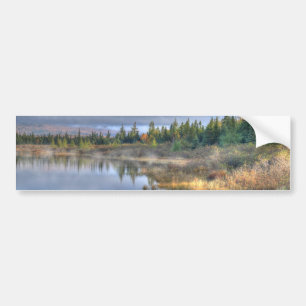 Autumn Sunrise at Moosehead Lake Maine Bumper Sticker