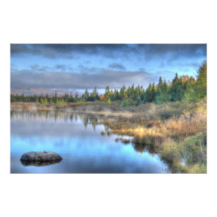 Autumn Sunrise at Moosehead Lake Maine Photo Print