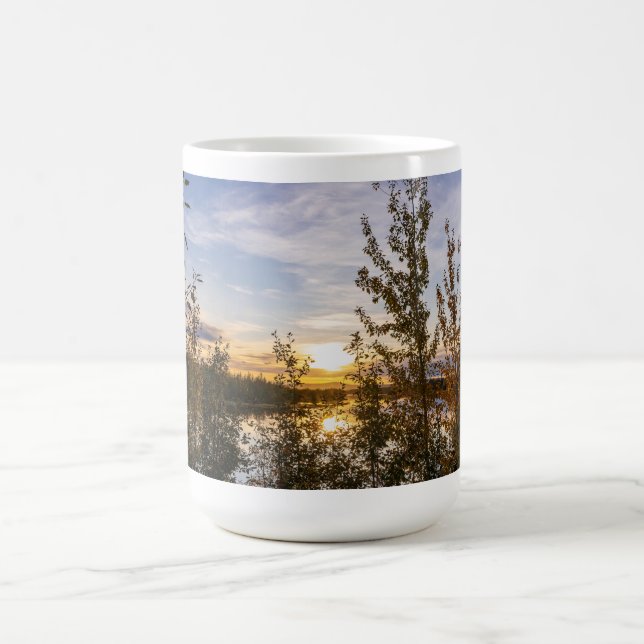 Autumn sunset coffee mug (Center)