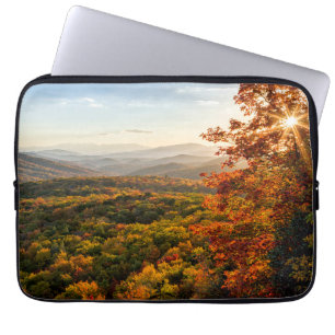 Autumn Sunset North Carolina Laptop Sleeve