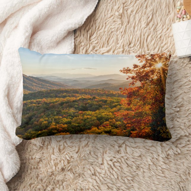 Autumn Sunset | North Carolina Lumbar Cushion (Blanket)