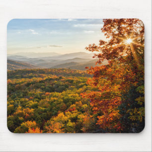Autumn Sunset   North Carolina Mouse Pad