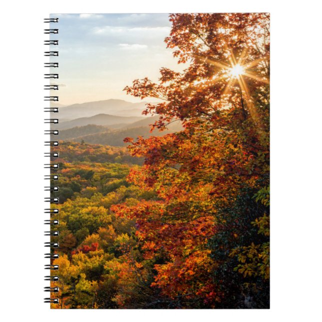 Autumn Sunset | North Carolina Notebook (Front)
