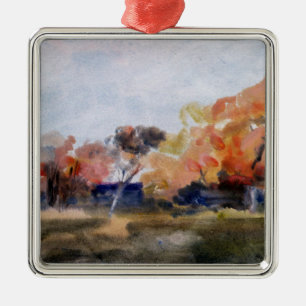 Autumn, Sussex Metal Ornament
