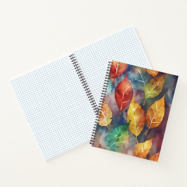 Autumn Symphony of Colors Notebook (Inside)
